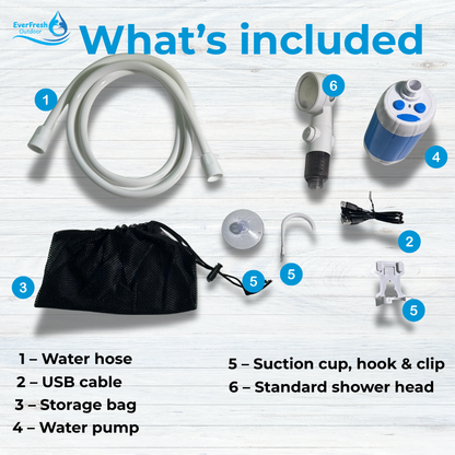 EverFresh™ Portable Shower